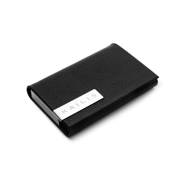 Kailis Linear Leather Business Card Case