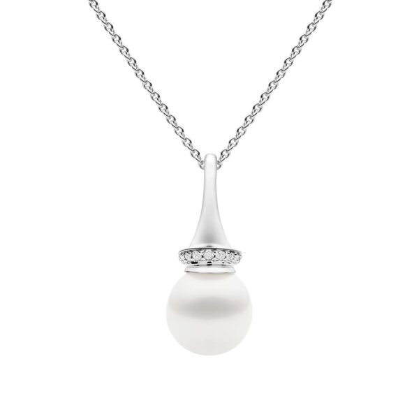 Kailis Swan Pendant, 18ct White Gold