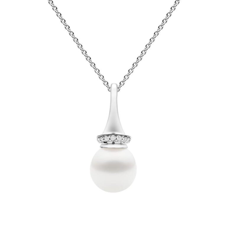 Kailis Swan Pendant, 18ct White Gold