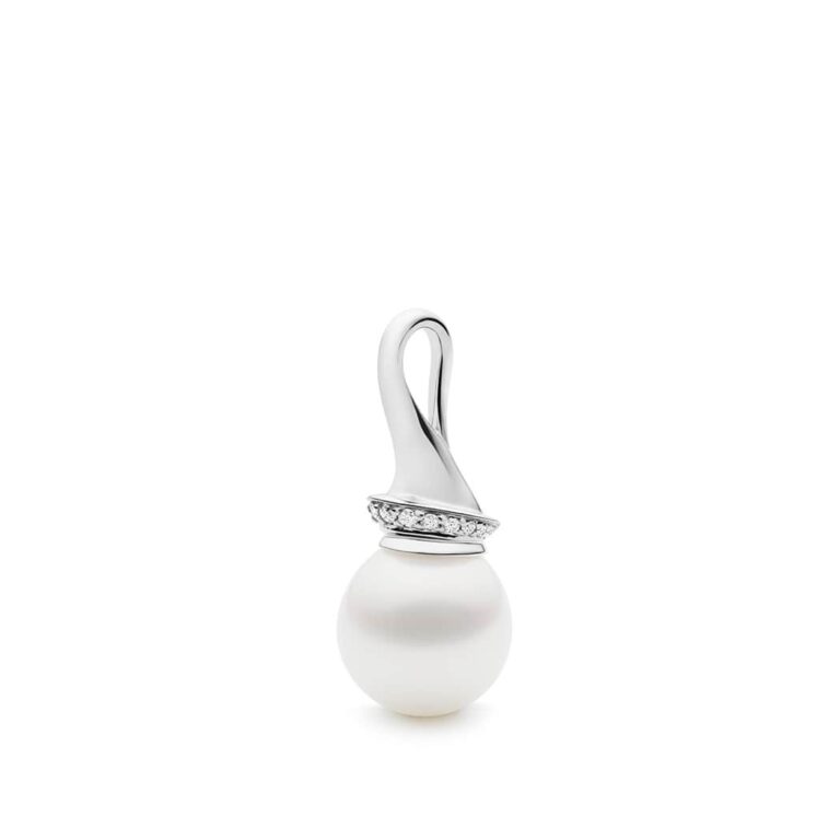 Kailis Swan Pendant, 18ct White Gold