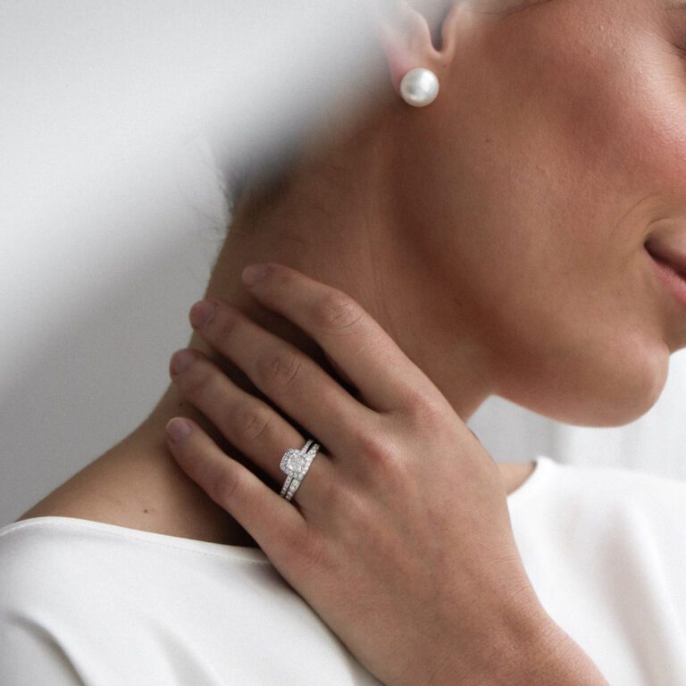 lifestyle cushion cut ring