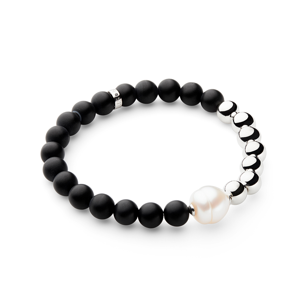 Exceed Bracelet, Silver