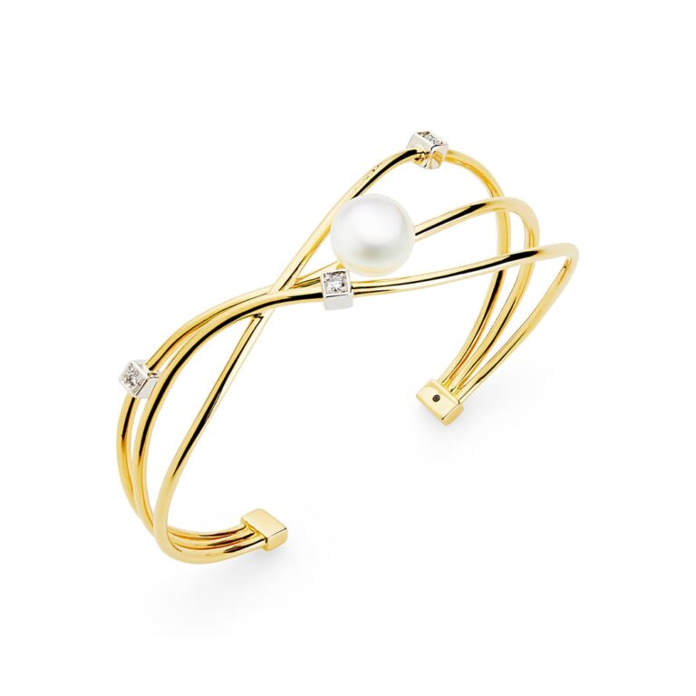 Orbit Cuff Yellow Gold