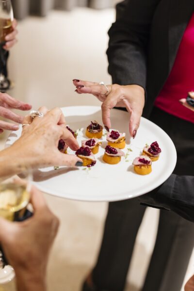 Matina Jewell Event, Catering