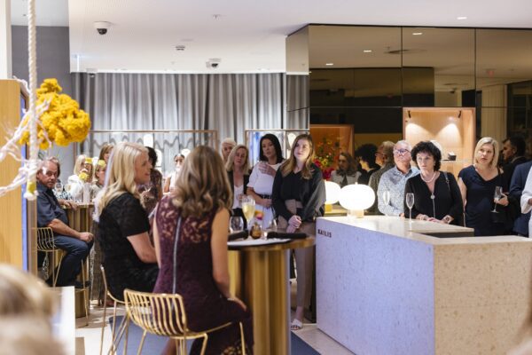 Matina Jewell and Alice Murray speaking