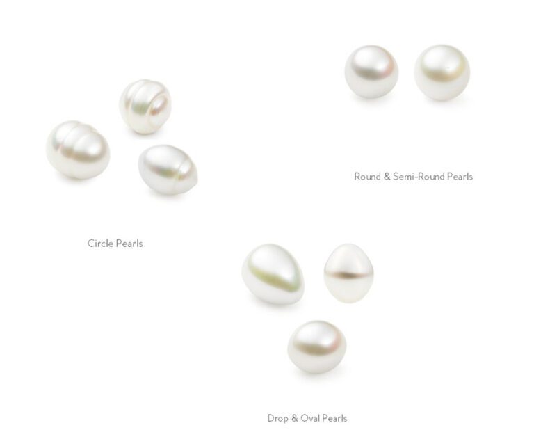 Our Pearls - pearl shapes